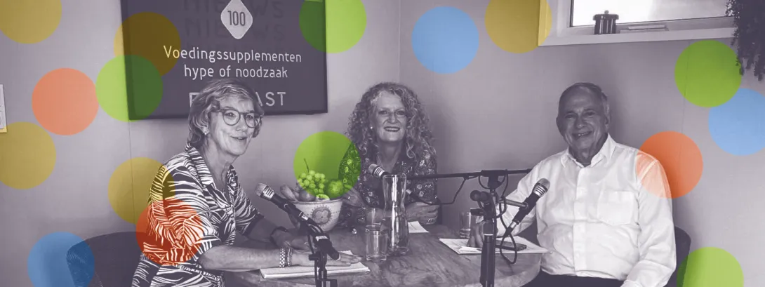 Voedingsgeneeskunde podcast 100 - Andrea, Frits en Ivonne